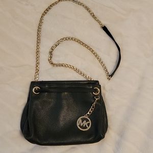 Michael Kors Black Leather